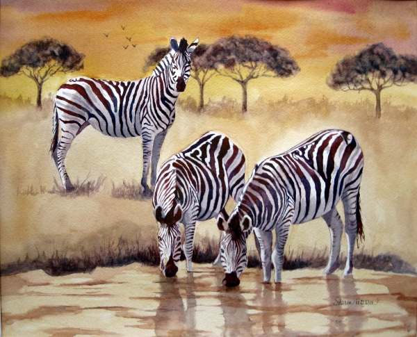 Click here to view Watering Hole by Sharon Peterson